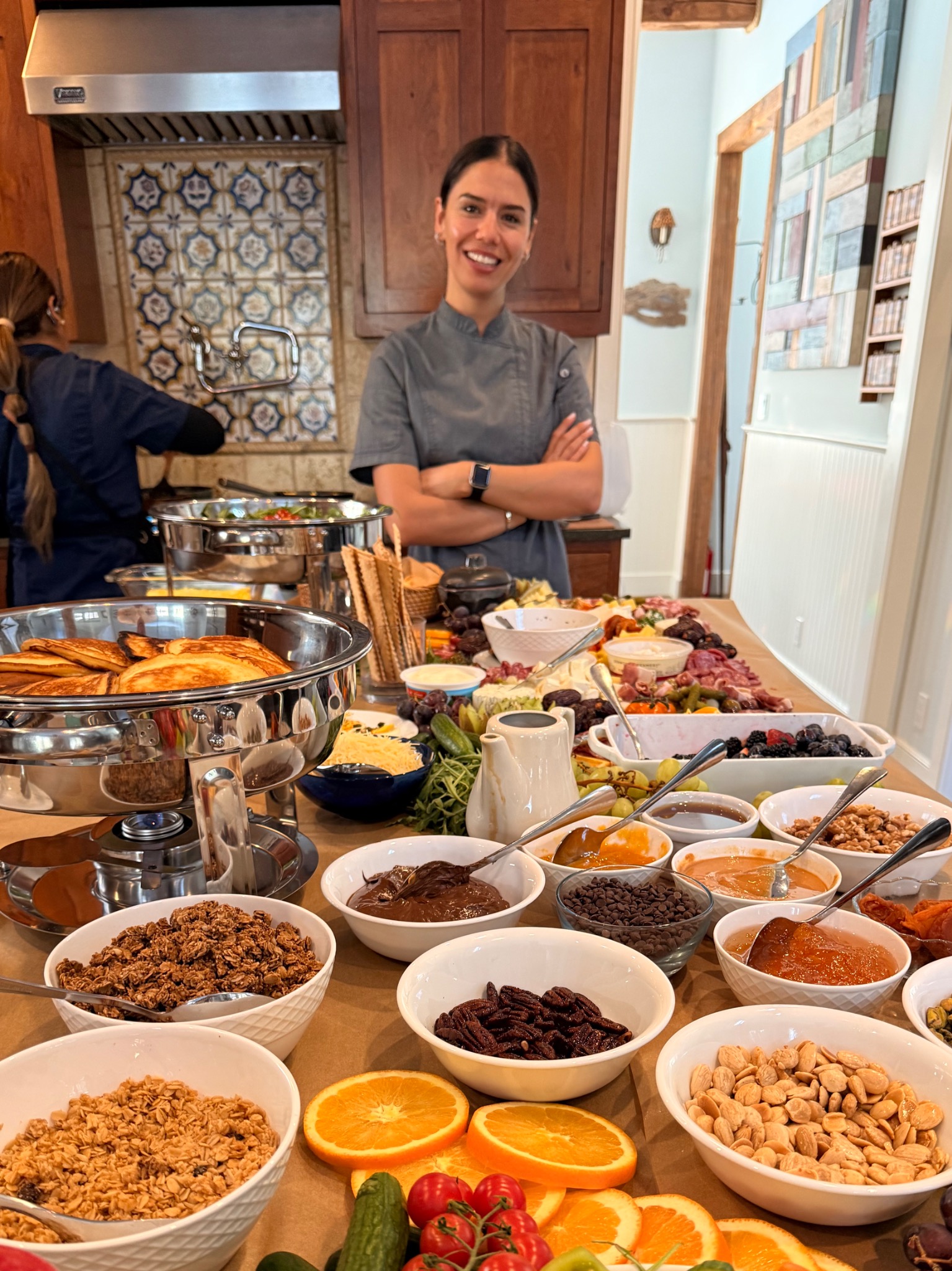 Event catering spread